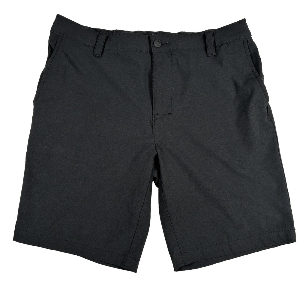 Banana Republic Mens 34 Black Performance Tech Shorts Hiking Golf Gorpcore READ